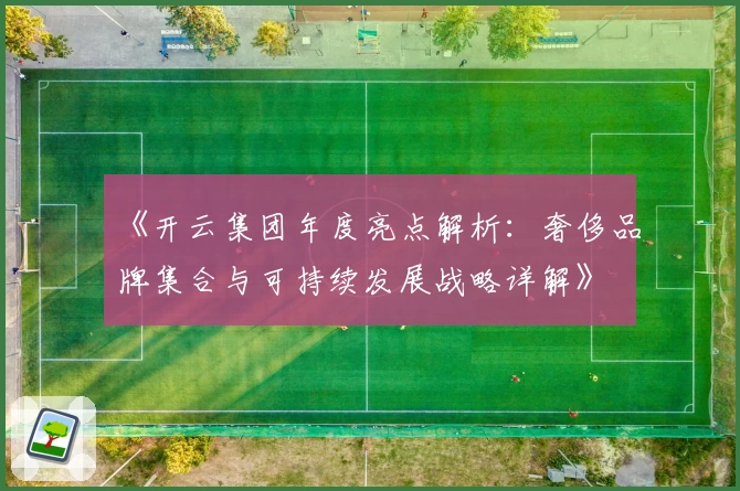 《开云集团年度亮点解析：奢侈品牌集合与可持续发展战略详解》