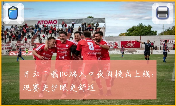 开云下载pc端入口夜间模式上线，观赛更护眼更舒适